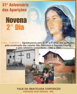 Novena em honra a Nossa Senhora de Piedade - 2° Dia